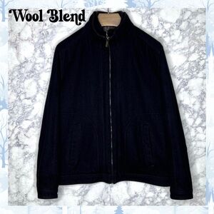 London Fog Men’s Black WOOL Blend Double Zipper Coat Size Large Unisex